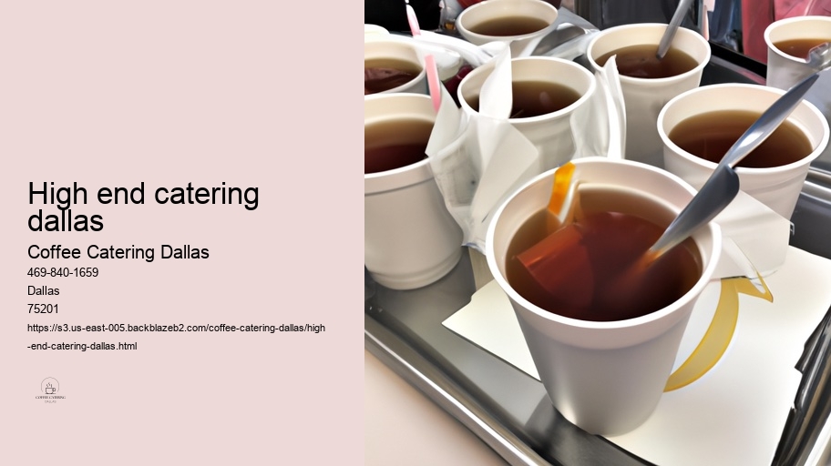 How To Upgrade Any Occasion With The Deliciousness Of Coffee Catering Dallas