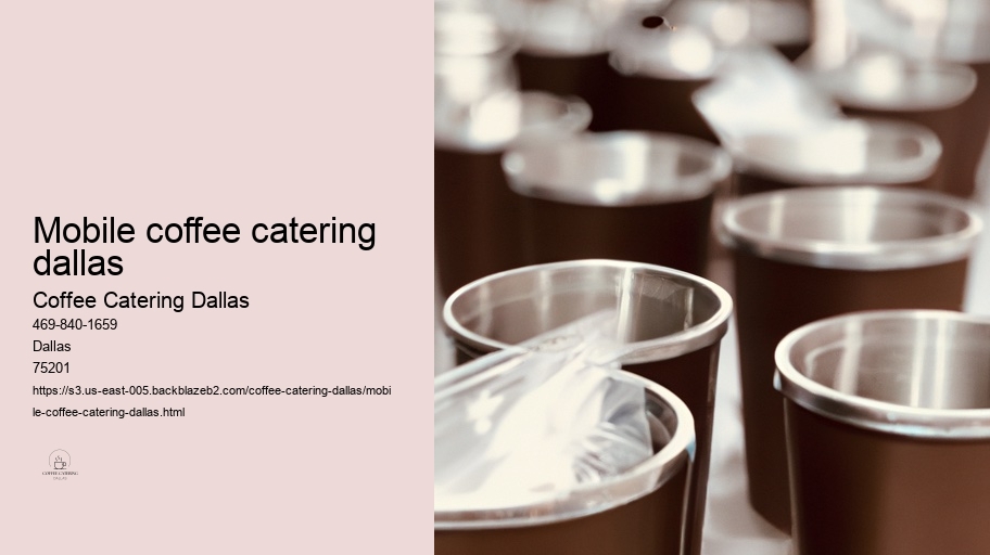 How to Take Your Corporate Event from Ordinary to Extraordinary with Coffee Catering Dallas 