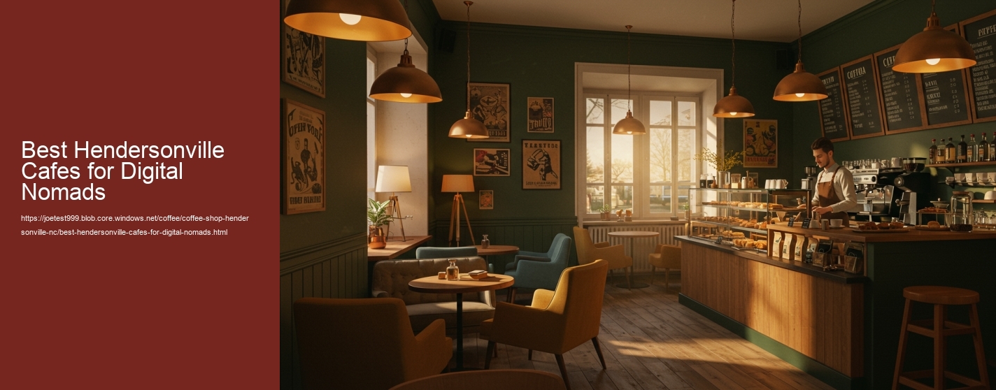 Best Hendersonville Cafes for Digital Nomads