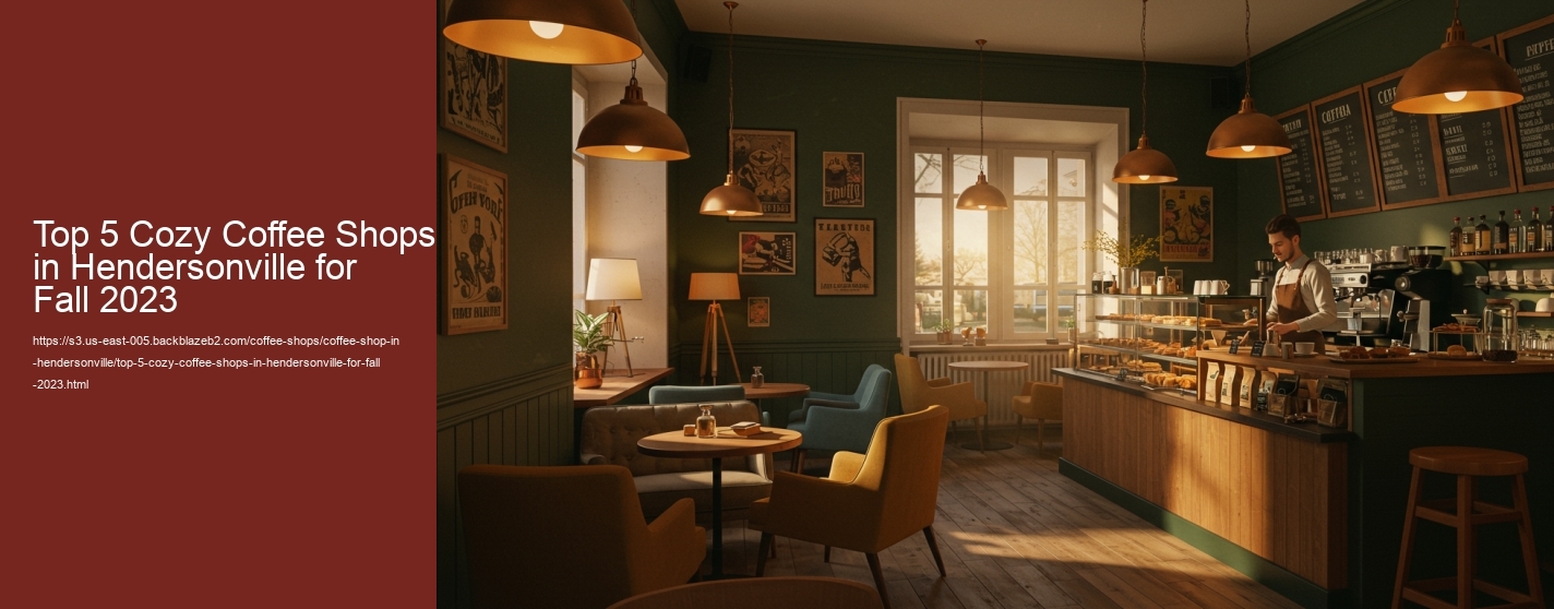 Top 5 Cozy Coffee Shops in Hendersonville for Fall 2023